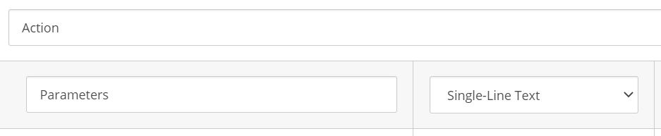 extended command template fields